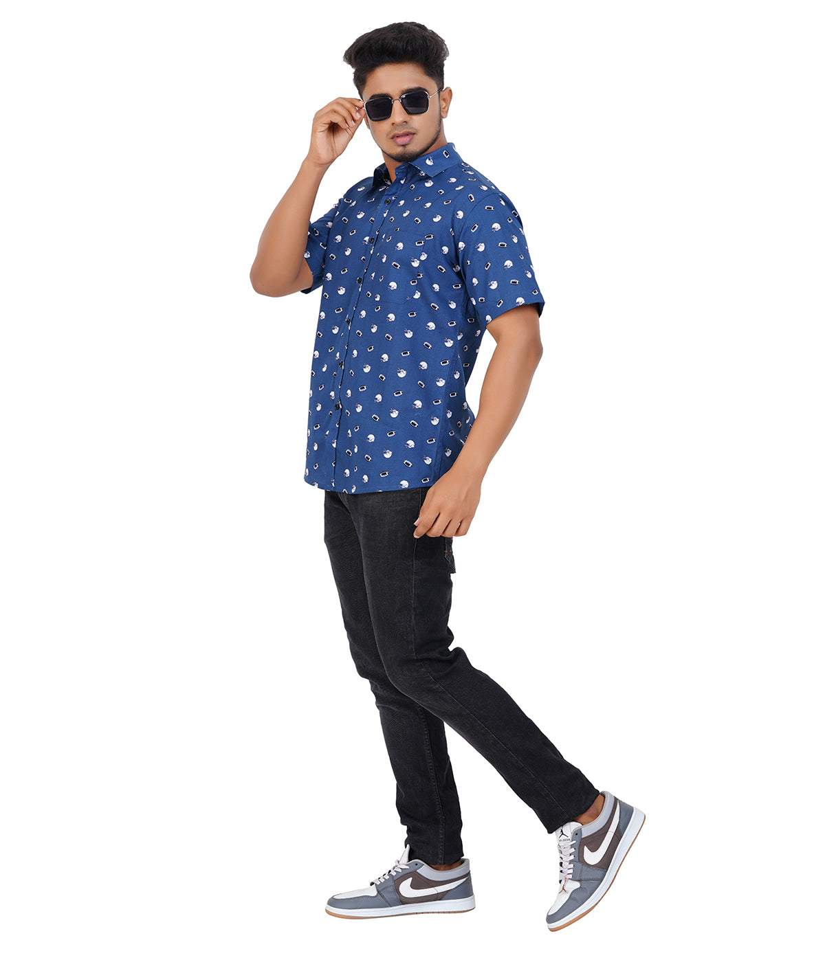 100% Cotton Game-Day Printed Shirt