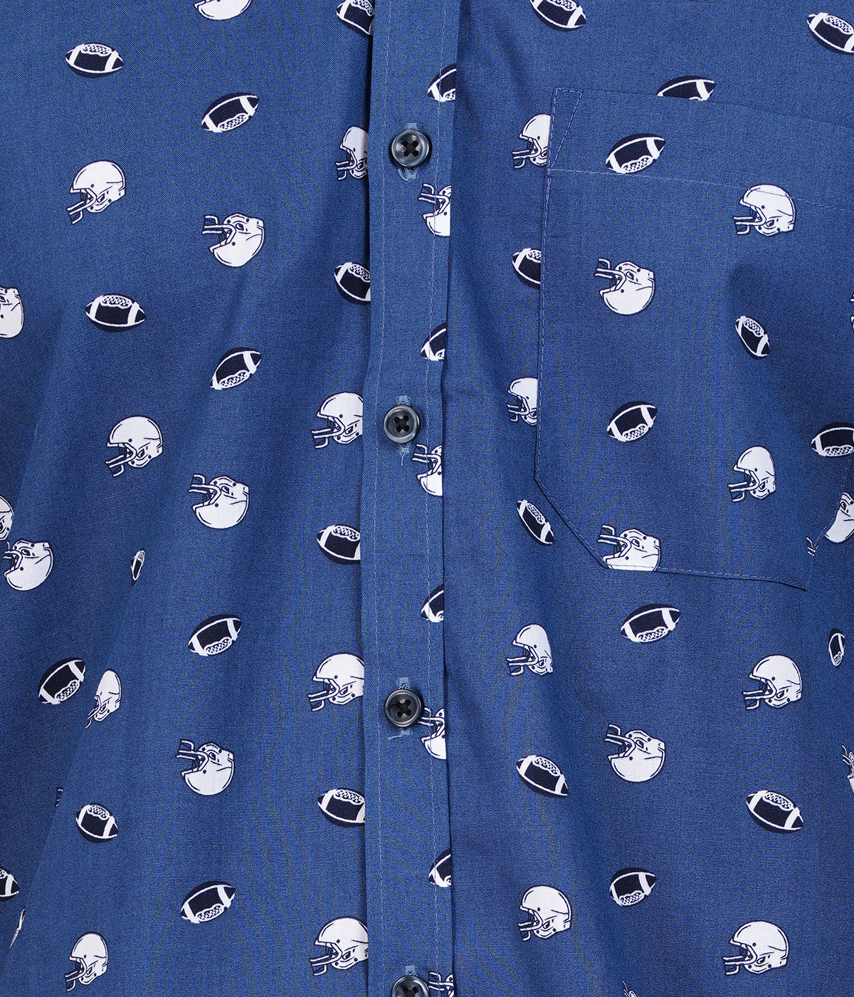 100% Cotton Game-Day Printed Shirt