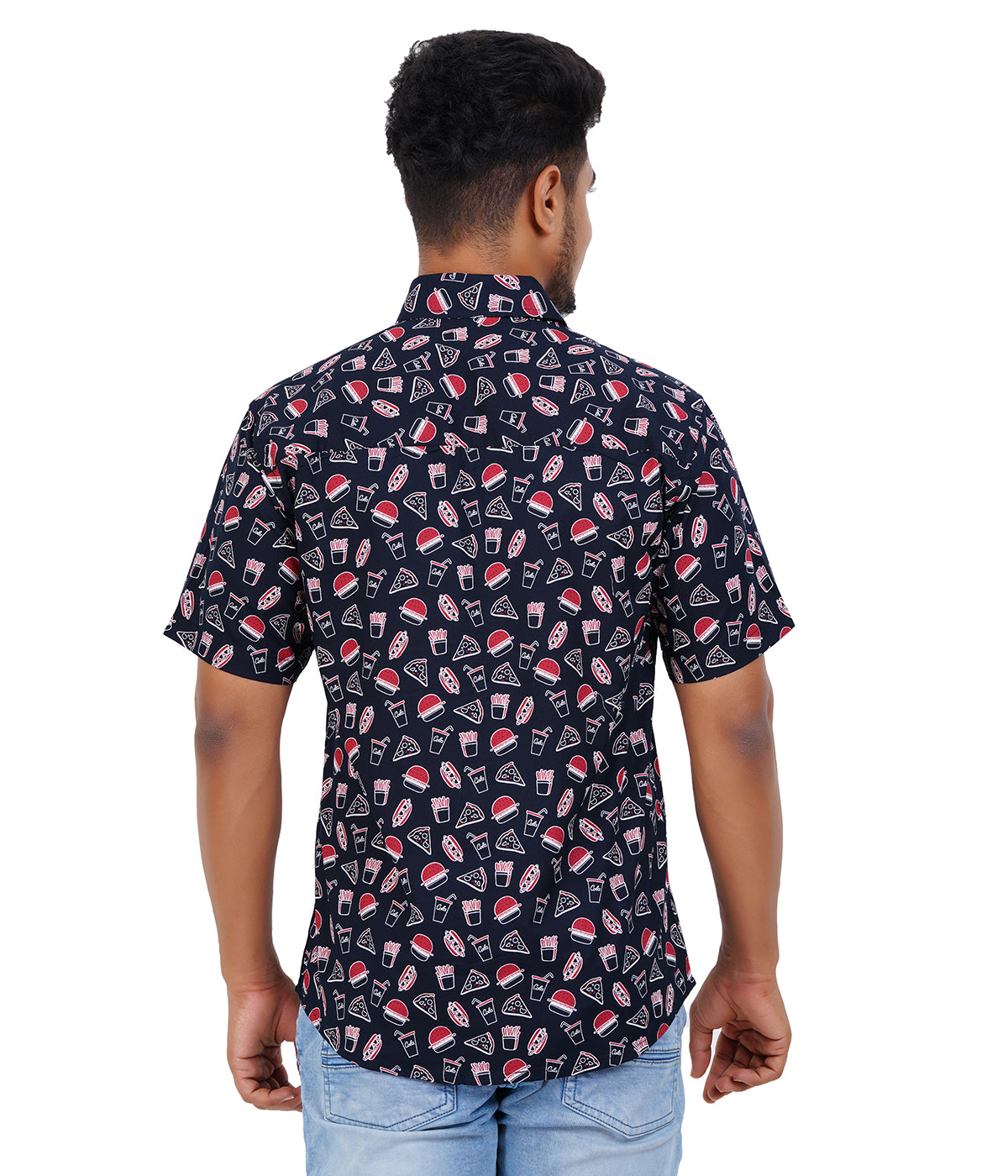 100% Cotton Bite-Night Printed Shirt
