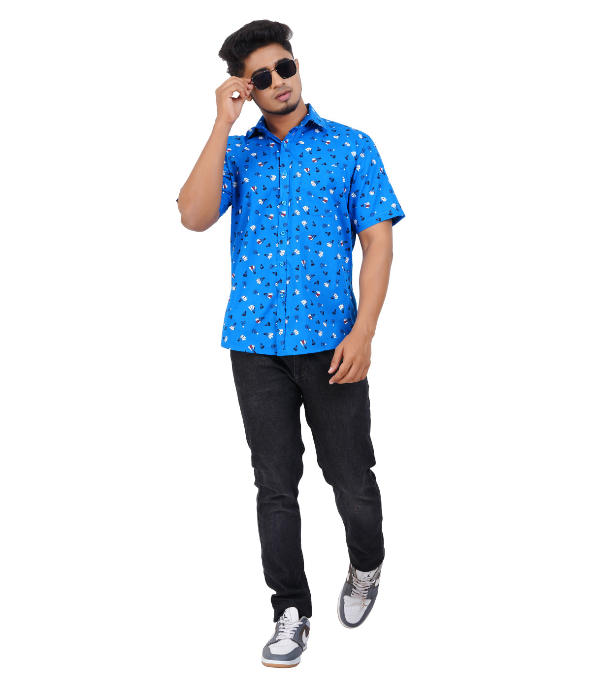 100% Cotton Shuttle-Mania Printed Shirt