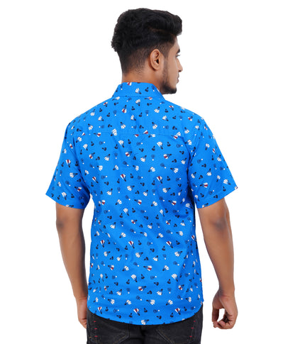 100% Cotton Shuttle-Mania Printed Shirt