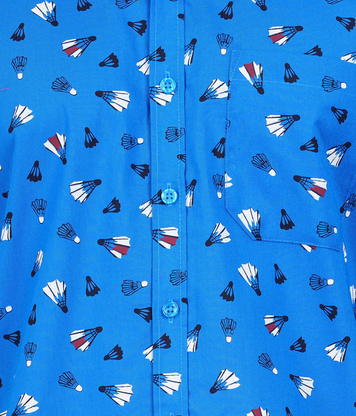 100% Cotton Shuttle-Mania Printed Shirt