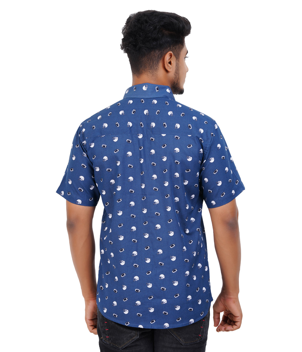 100% Cotton Game-Day Printed Shirt