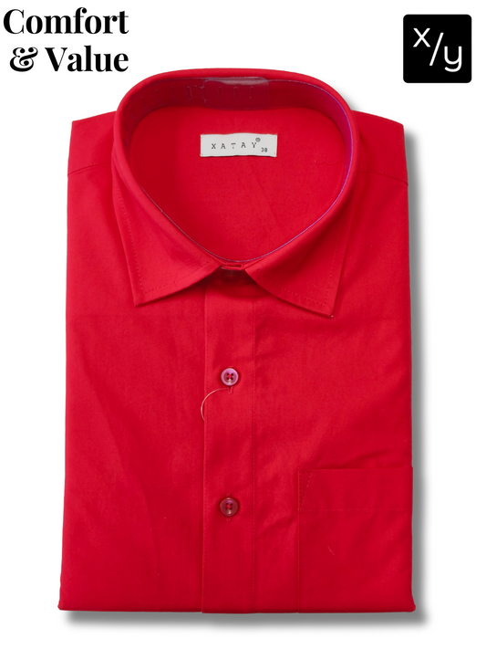 XATAY Red Cotton Shirt